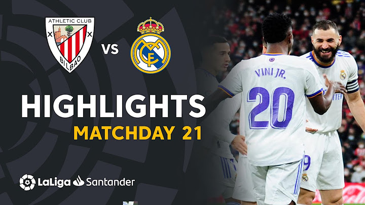 Highlights Athletic Club vs Real Madrid (1-2)