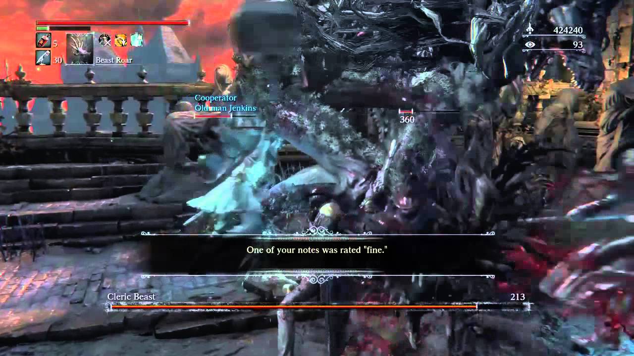 Video till Spelare anordnar massiv strid i Bloodborne