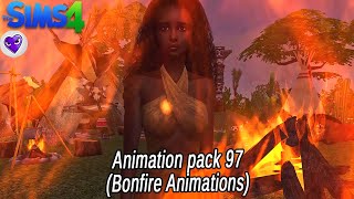 Sims 4 Animations | Animation Pack #97 | Bonfire Animations | Wicked Whims Animations