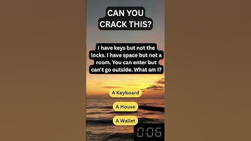 “Only 1% Can Solve This Riddle in 10 Seconds 🧠 | Can You?”