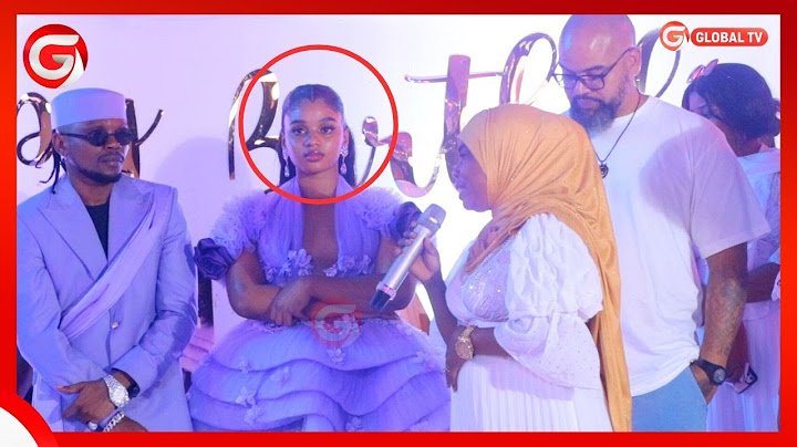 MAMA WA MARIOO AVUNJA UKIMYA MBELE YA PAULA NA P. FUNK - ATOA KAULI NZITO -"NAWATAKIA MALEZI MEMA"