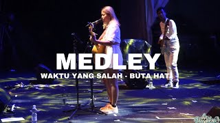 PECAHHH BANGET!!BAPER BANGET!! BUTA HATI-WAKTU YANG SALAH ( LIA MAGDALENA LIVE  AT BOROBUDUR NITE )