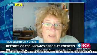 Reports of technical errors at Koeberg