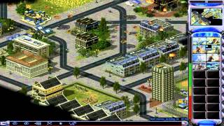 The way to make this level is to garrison buildings along the north...