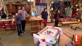 Miranda Cosgrove Celebrates her 18th Birthday on the iCarly set