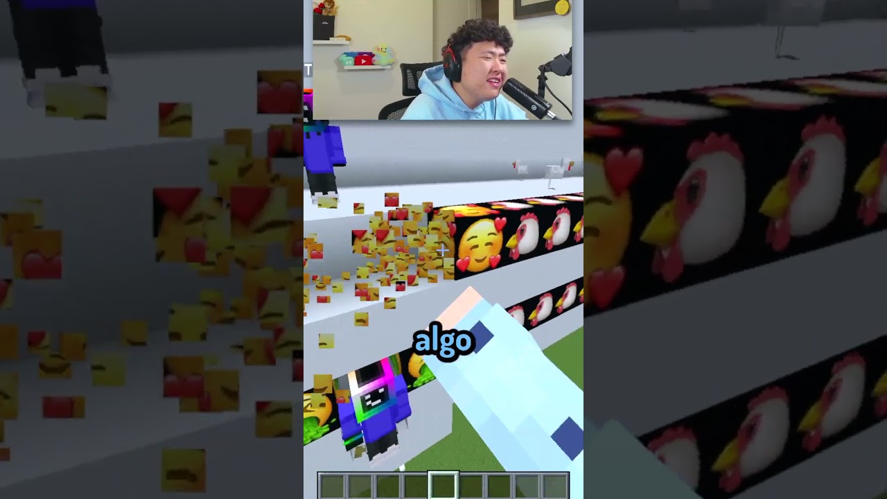 Mezclé a Cubix con todos los emojis que tiene que adivinar