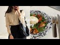 (Sub)일본vlogㅣ택배 언박싱하고 KALDI 재료로 요리(팟타이ㅣ부라타치즈ㅣ당근라페ㅣ그린커리) 잘 챙겨먹는 직장인의 일주일