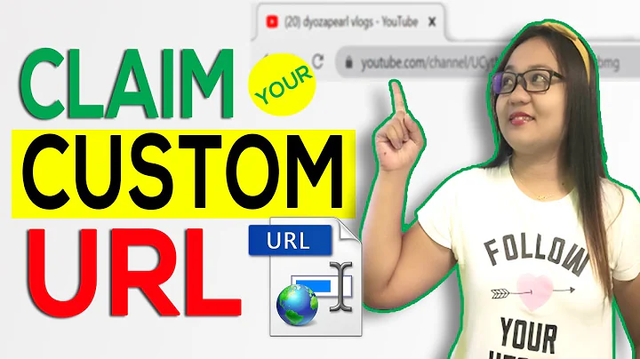 HOW TO CLAIM A CUSTOM URL ON YOUTUBE