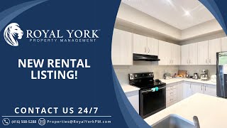 3 BED 2.5 BATH - STACKED TOWNHOUSE FOR RENT - 324 EQUESTRIAN WAY, CAMBRIDGE, ONTARIO