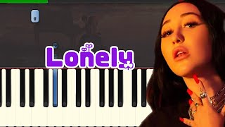 Noah Cyrus - Lonely (Piano Tutorial Synthesia)️