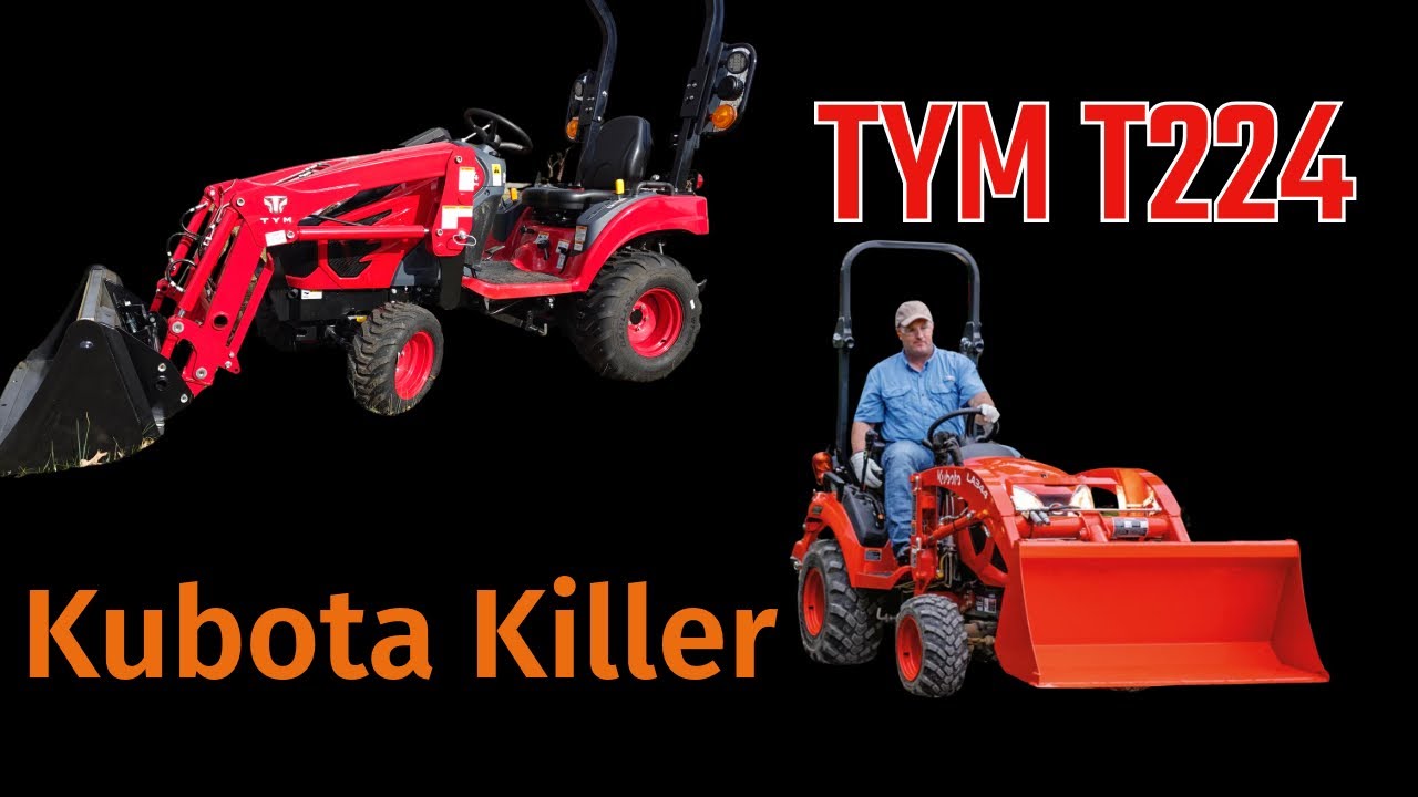 Kubota BX Price & Features comparison. TYM T224