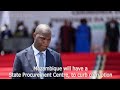 Mozambique will have a State Procurement Centre, to curb corruption