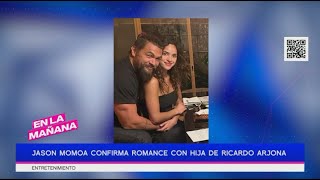 Jason Momoa confirma romance con hija de Ricardo Arjona | Los hombres más sexys de Inglaterra