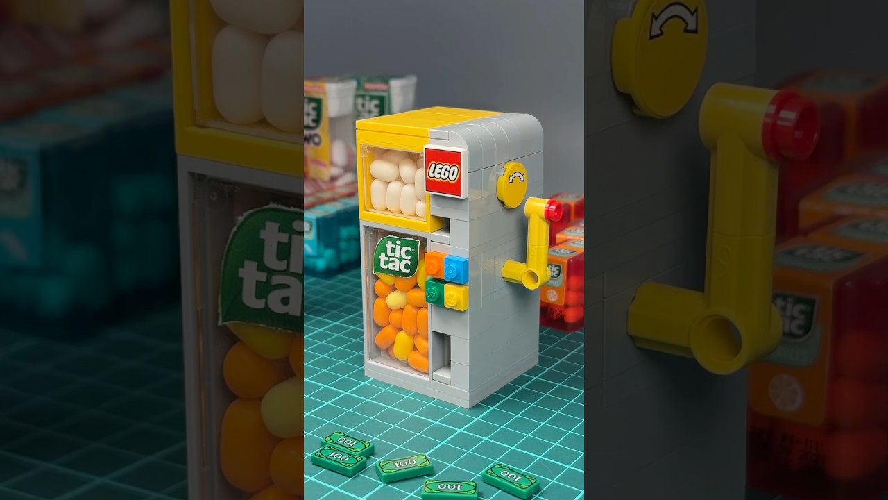 Working Lego Vending Machine 