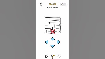 Go to the exit.. No.26 Gameplay Android iOS All Levels The Best Brain Out: Can you pass it?