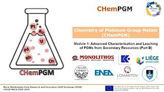 CHemPGM MOOC - Module 1 (Part B)