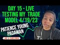 Wednesday AM Session - So Very Choppy. Good Lesson on When not to trade. 4/19/23