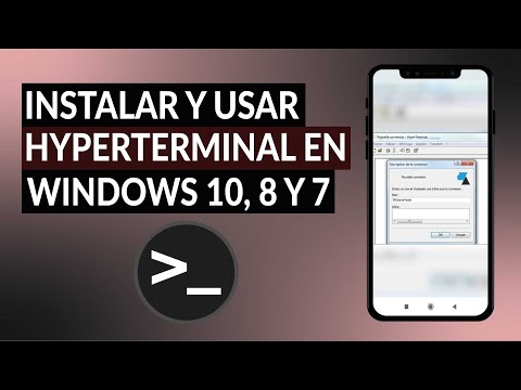 Video: ¿Cómo encuentro HyperTerminal en Windows 7?