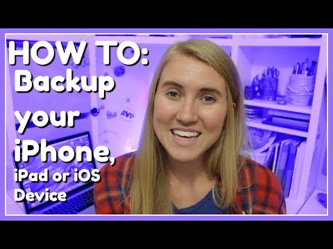 HOW TO: Backup Your iPhone, iPad, & iOS Device!