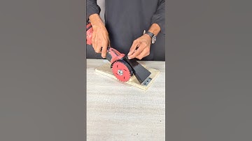 Unique tips for making a wood cutter from an angle grinder #diy #tools #tricks