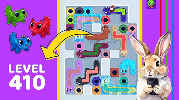 Gecko Out Level 410 Solution Walkthrough