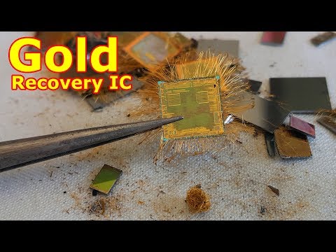 Gold Recovery From IC Chips BGA U0026 Electronic Devices.