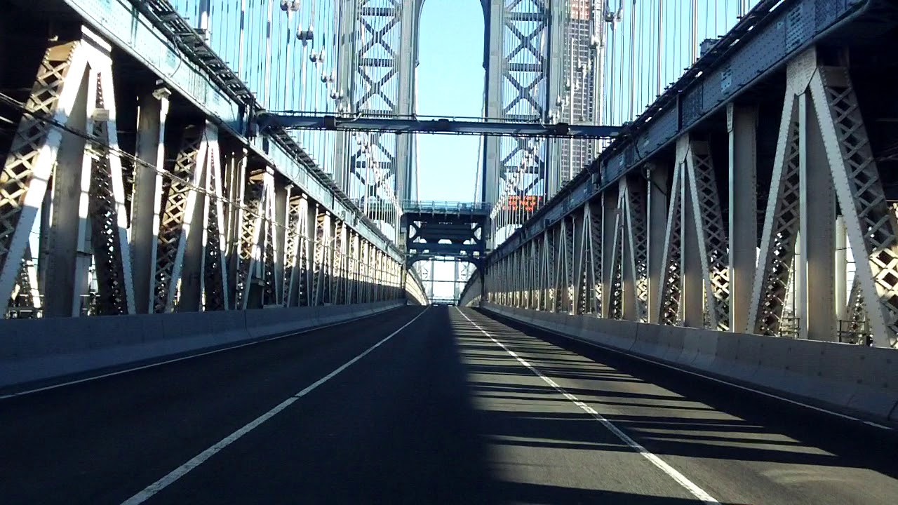 Manhattan Bridge Westbound Lower Level Youtube