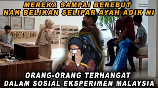 SAMPAI BEREBUT NAK BAYAR❓🥺 ORANG-ORANG TERHANGAT DALAM SOSIAL EKSPERIMEN MALAYSIA