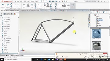 Designing of bicycle (part 2 chassis)