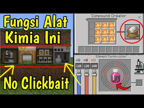 INILAH FUNGSI ALAT/BAHAN KIMIA DI MINECRAFT ! SUMPAH KEREN BANGET TERNYATA !!