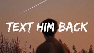 Text Him Back - Haschak Sisters ( Lyrics Video )