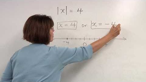 Solving Math Problems : Solving Absolute Value Equations