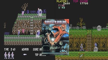C64 vs Arcade - Ghosts 
