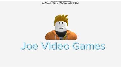 Joe Video Games 1st Intro
