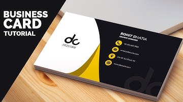 business card design in photoshop cs6 tutorial | Learn Photoshop Front