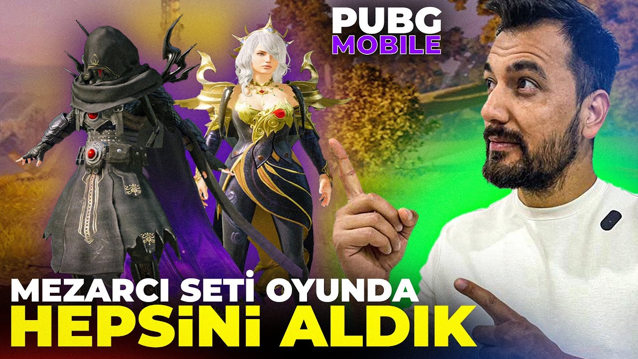 OHAA YUHH 😮 MEZARCI SETİ OYUNA GELDİ 12 UC TEK ATIP TÜM SETİ ALDIK / Pubg Mobile