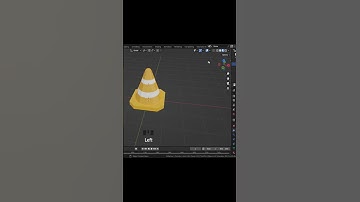 Create a Perfect 3D Cone in Blender! Easy Tutorial for Beginners! #Blender #3D