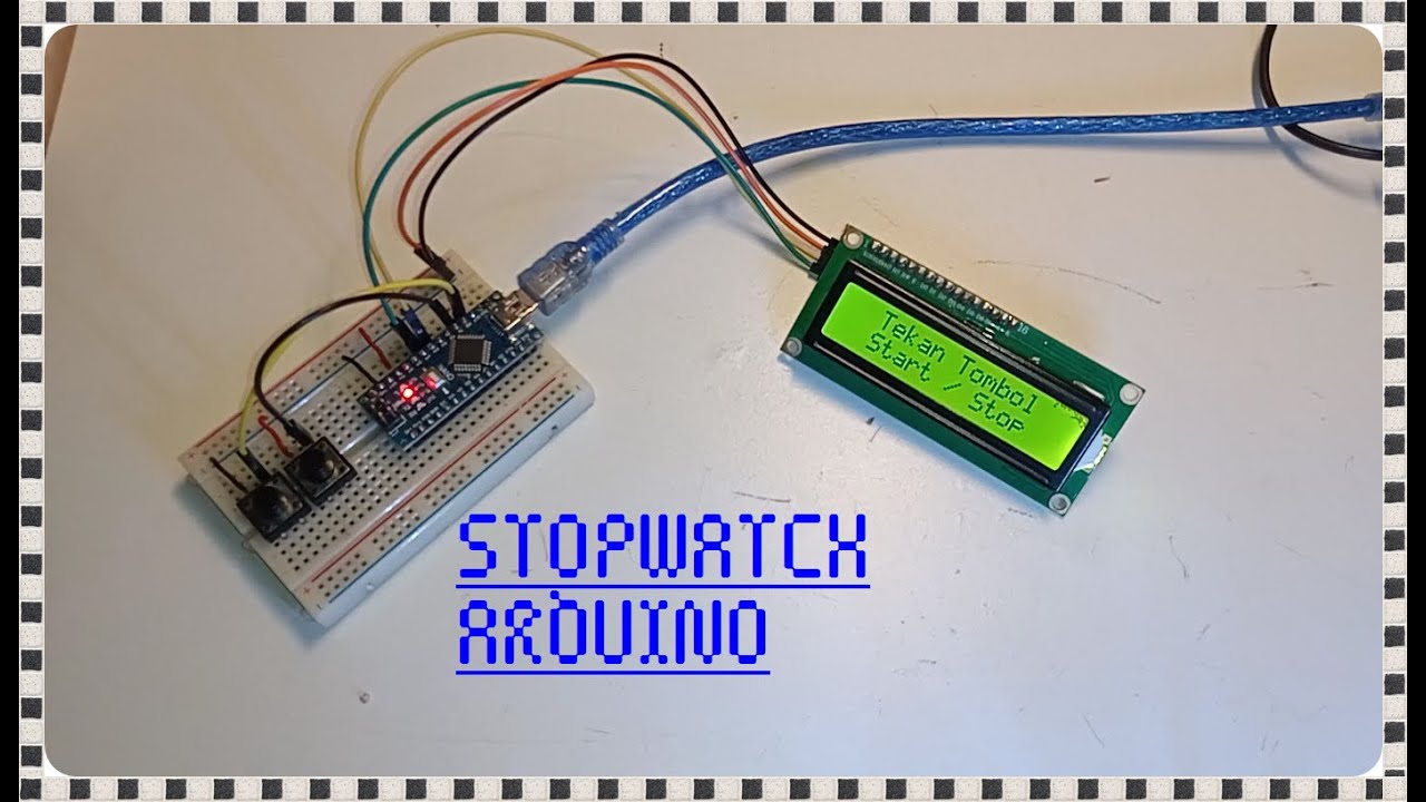 Stopwatch Arduino - YouTube