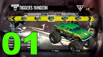 Monster Jam: Path of Destruction - Part 1 - Welcome (Walkthrough / Let