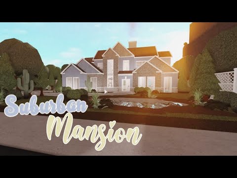 Roblox | Bloxburg: Dream Suburban Family Mansion | House Build - YouTube