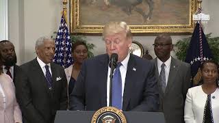 President Trump Announces White House Initiative on Historically Black Colleges and Universities