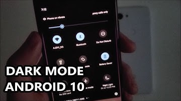 Android 10 Turn on Dark Theme (& Add to Quick Settings) Google Pixel 3