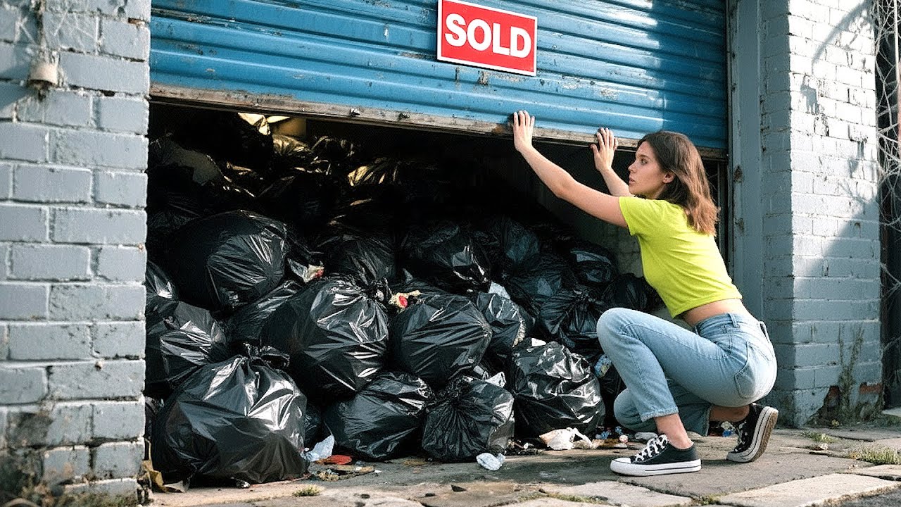 Desperate Mom Bought a Storage Unit Full of Trash Bags, What She Found Inside Shocked Her