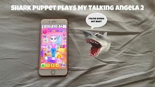 SB Movie: Shark Puppet plays My Talking Angela 2!