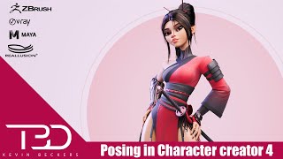 Posing in Character creator 4