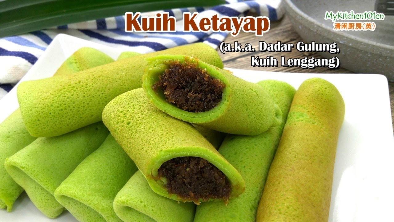 Kuih Ketayap (a.k.a. Dadar Gulung, Kuih Lenggang 