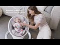 Baybee sooth n sway premium automatic bluetooth enabled electric baby swing cradle  sw001