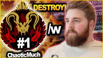 When RANK #1 (ChaoticMuch) &  NRG ROGUE Destroy an ENTIRE Predator lobby With G7 SCOUT & VOLT..