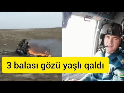 Helikopter qəzasında vəfat eden mayor Əhmədov Elbrus