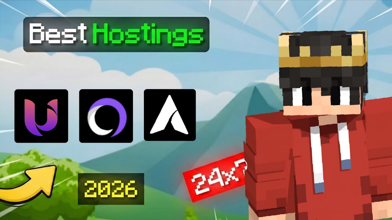 Top 3 Best Minecraft Hosting in 2026 🚀 | Fast, Cheap & Lag-Free Servers